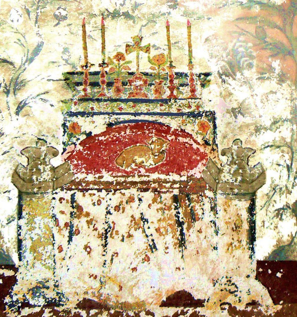 Qadicha Qannoubine couronnement détail